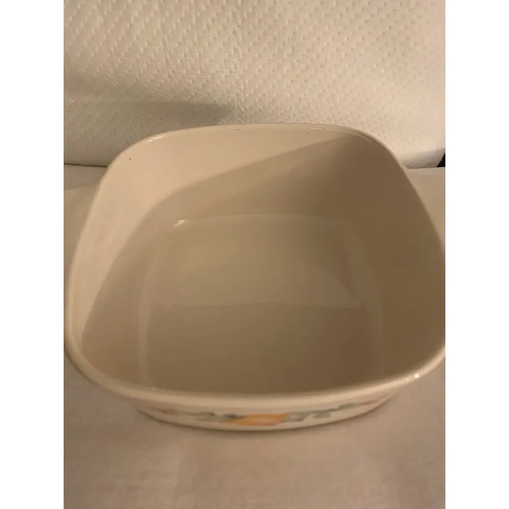 Vintage Corning Ware Abundance A-1 1/2-B 1.5 Liter Dish 4 Pyrex Amber A/C Lid